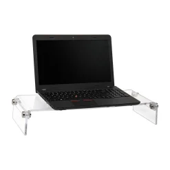 Mind Reader Desktop Organizer Riser Monitor Stand, Clear (ACRMON-CLR)* Monitor Mounts & Stands