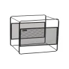 Mind Reader Hanging File Folder Organizer, Black (BOXFILE-BLK) Hot