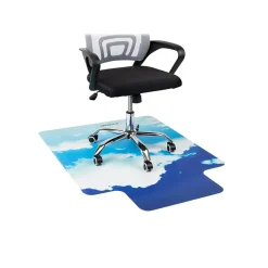 Hard Floor Chair Mat with Lip, 47
