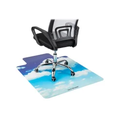 Hard Floor Chair Mat with Lip, 47