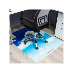 Hard Floor Chair Mat with Lip, 47