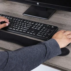 Mind Reader Memory Foam Gaming Ergonomic Keyboard and Mouse Wrist Rest Set, Black (WRESTGEL-BLK)* Ergonomic Wrist Rests