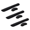 Mind Reader Memory Foam Gaming Ergonomic Keyboard and Mouse Wrist Rest Set, Black, 3/Pack (3WRESTGEL-BLK)* Ergonomic Wrist Rests