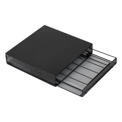 Coffee Organizers<Mind Reader Metal Single Serve Coffee Pod Drawer, 36 Pod Capacity, Black (MTRAY-BLK)