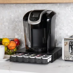 Coffee Organizers<Mind Reader Metal Single Serve Coffee Pod Drawer, 36 Pod Capacity, Black (MTRAY-BLK)