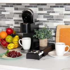 Coffee Organizers<Mind Reader Plastic Coffee Pod Storage Drawer For 12-14 Capacity, Black (TRY03-BLK)