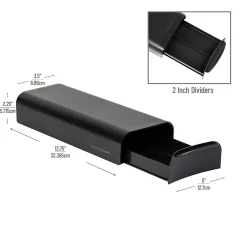 Coffee Organizers<Mind Reader Plastic Coffee Pod Storage Drawer For 12-14 Capacity, Black (TRY03-BLK)