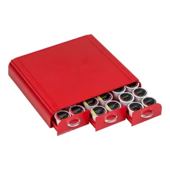 Coffee Organizers<Mind Reader Plastic Single Serve Coffee Pod Storage Drawer, 36 Pod Capacity, (TRAY6-) Red