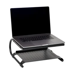 Mind Reader 2-Tier Adjustable Ventilated Monitor Stand, Black (MON2T-BLK)* Monitor Mounts & Stands