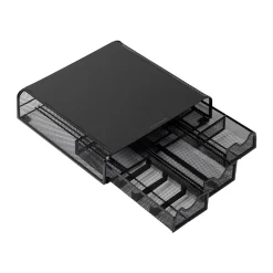 Mind Reader Ventilated Monitor Stand, Metal, Black (MONMESH-BLK)* Monitor Mounts & Stands