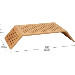 Mind Reader Ventilated Monitor Stand, Light Brown (LATMON-BRN)* Monitor Mounts & Stands