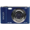 Cameras & Camcorders<MINOLTA 44 MP/2.7K Quad HD Digital Camera with 16x Digital Zoom, Blue (MND20-BL)