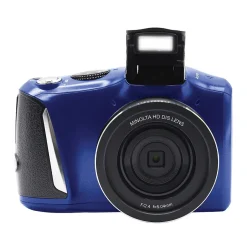 Cameras & Camcorders<MINOLTA 48 MP/4K Ultra HD Digital Camera with 16x Digital Zoom, Blue (MND50-BL)