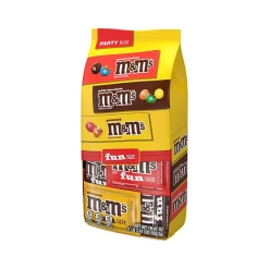 Chocolate<Mars M&M'S Fun-Size Milk Chocolate Candy Pack, 19.41 oz., 35 Pieces (460668)