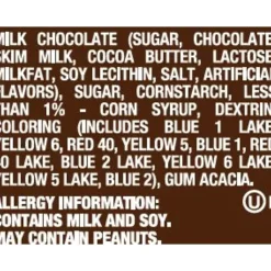 Chocolate<M&M's Milk Chocolate Candy, 5.3 oz. Bag, 12/Pack (MMM01731)