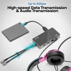 Usb Hubs<Mobile Pixels Inc. 9-Port USB-C Hub (MPX1041004P01)