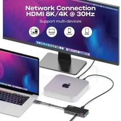 Usb Hubs<Mobile Pixels Inc. 9-Port USB-C Hub (MPX1041004P01)