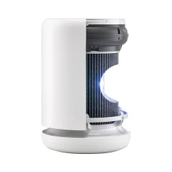 Air Purifiers<Molekule Air Mini+ True HEPA Tabletop Air Purifier, 5-Speed, White (MN2PH-US)