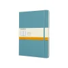 Moleskine Classic Extra Large Notebook, 7.5" x 9.84", Unruled, Reef Blue (8058341716076)