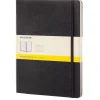 Moleskine Classic Hard Cover Notebook, 7.5" x 9.75", Black (895292XX) Online