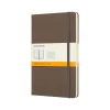 Moleskine Classic Professional Notebooks, 5" x 8.25", Wide Ruled, 120 Sheets, Brown (715352) New