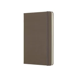 Moleskine Classic Professional Notebooks, 5" x 8.25", Wide Ruled, 120 Sheets, Brown (715352) New