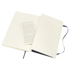 Moleskine Classic Professional Notebooks, 5" x 8.25", Wide Ruled, 96 Sheets, Blue (854740XX) Clearance