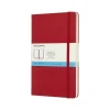 Moleskine Classic Professional Notebooks, 5" x 8.25", Wide Ruled, 96 Sheets, Red (854634XX) Outlet