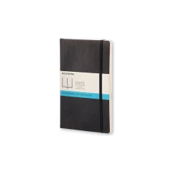 Moleskine Classic Soft Cover Notebook, 5" x 8.25", Black (892741XX) Clearance