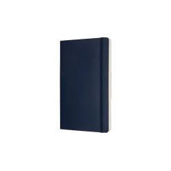 Moleskine Classic Soft Cover Notebook, 5" x 8.25", Sapphire Blue (854764XX) Sale