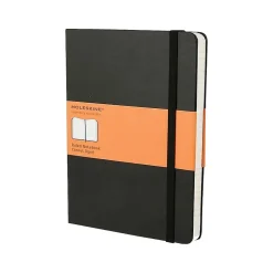 Moleskine Classic 1-Subject Professional Notebook, 7.5" x 10", Narrow Ruled, 96 Sheets, Black (323067) Discount