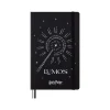 Moleskine Harry Potter Lumos Limited Edition Notebook, 5" x 8.25", Narrow-Ruled, Black/White (LEHP23QP060LUM) Clearance