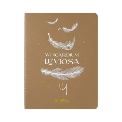 Moleskine Limited Edition Harry Potter Wingardium Leviosa Journal, 7.5" x 9.5", Narrow-Ruled, Kraft, 120 Pages (272173) Discount