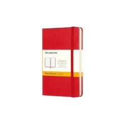 Moleskine Pocket 1-Subject Professional Notebooks, 3.5" x 5.5", Narrow Ruled, 96 Sheets, Red (930000) Best