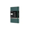 Moleskine Pro Large Professional Notebooks, 5" x 8.25", Narrow Ruled, Green (620794) Clearance