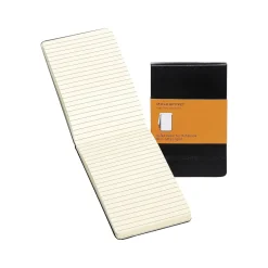 Moleskine Reporter Notebook, 3.5" x 5.5", Narrow Ruled, 96 Sheets, Black (705489) Discount