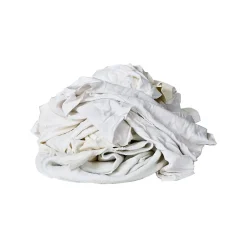 Monarch Brands Cotton Cleaning Rags, 14" x 14", White (R020-W48/W39)
