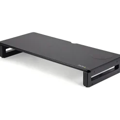 StarTech Monitor Riser Stand with Wireless Charging Pad - 15W Qi Charger for Phone - Height Adjustable Computer Monitor Riser for Desk* Monitor Mounts & Stands