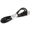 Power Cables<Monoprice 3' 18AWG 3 Prong AC Power Cord, Black (1070687)
