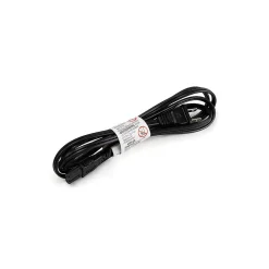 Power Cables<Monoprice 6' 18AWG Non Polarized AC Power Cord, Black