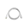 Usb Cables<Monoprice ® 10' Gold Plated USB 2.0 A Male to A Female Extension 28/24AWG Cable, White