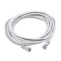 Ethernet Cables<Monoprice 20' RJ45 to RJ45 Networking Cable, Male to Male, White (105015)