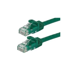 Ethernet Cables<Monoprice FLEXboot Series 25' RJ45 to RJ45 Networking Cable, Male to Male, Green (109854)