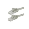 Ethernet Cables<Monoprice FLEXboot Series 5' 24 AWG CAT-6 UTP Ethernet Network Cable, Gray
