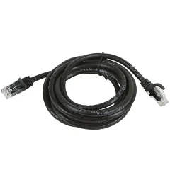 Ethernet Cables<Monoprice FLEXboot Series 7' Cat5e UTP Ethernet Network Patch Cable, 24AWG, Black (111381)