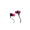 Headphones<Monster ® MH CLY IE N-PNK In-Ear Headphones with Mic, Pink