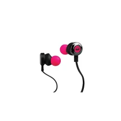 Headphones<Monster ® MH CLY IE N-PNK In-Ear Headphones with Mic, Pink