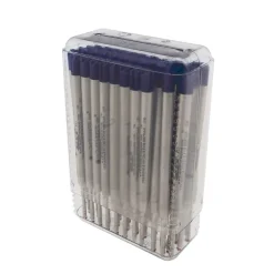 Monteverde Capless Ceramic Gel Refill For Parker Ballpoint Pens, Broad Point, Blue/Black Ink, 50/Pack (P444BB) Best
