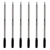 Monteverde Medium Ballpoint Refill For Cross Ballpoint Pens, 6/Pack, Black New