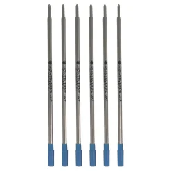 Monteverde ® Medium Ballpoint Refill For Dupont Ballpoint Pens, 6/Pack, Blue Online
